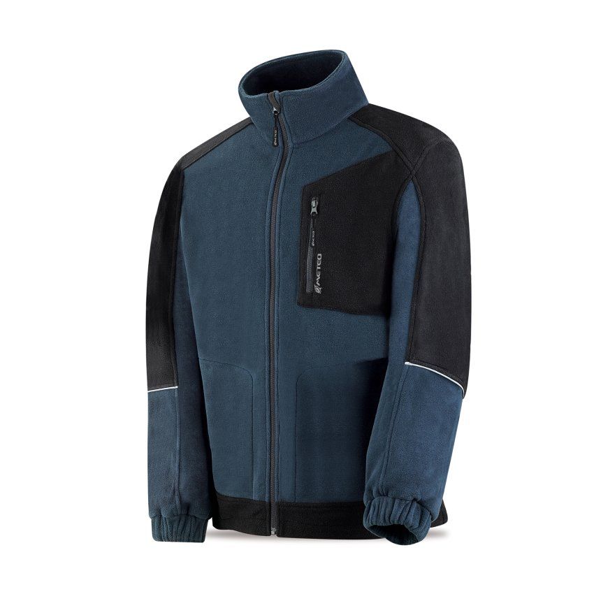 chaqueta polar viracocha azul marino negro 325g