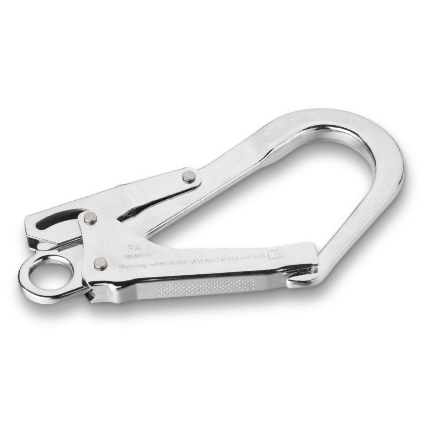 mosqueton automatico acero apertura rapida