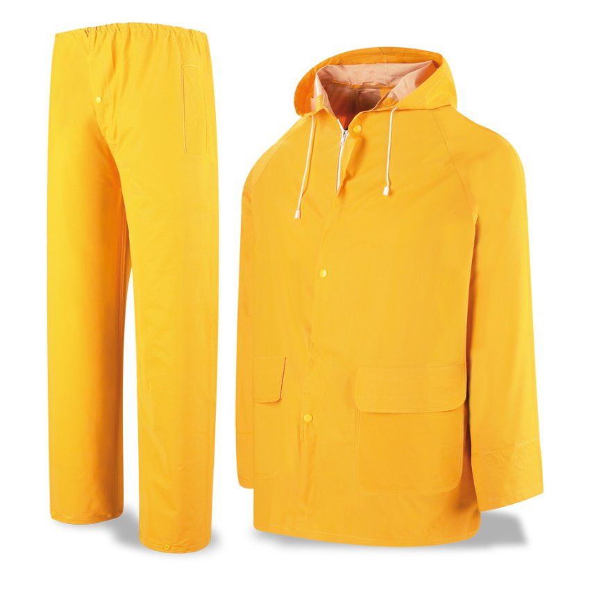 traje agua pvc amarillo 400gr