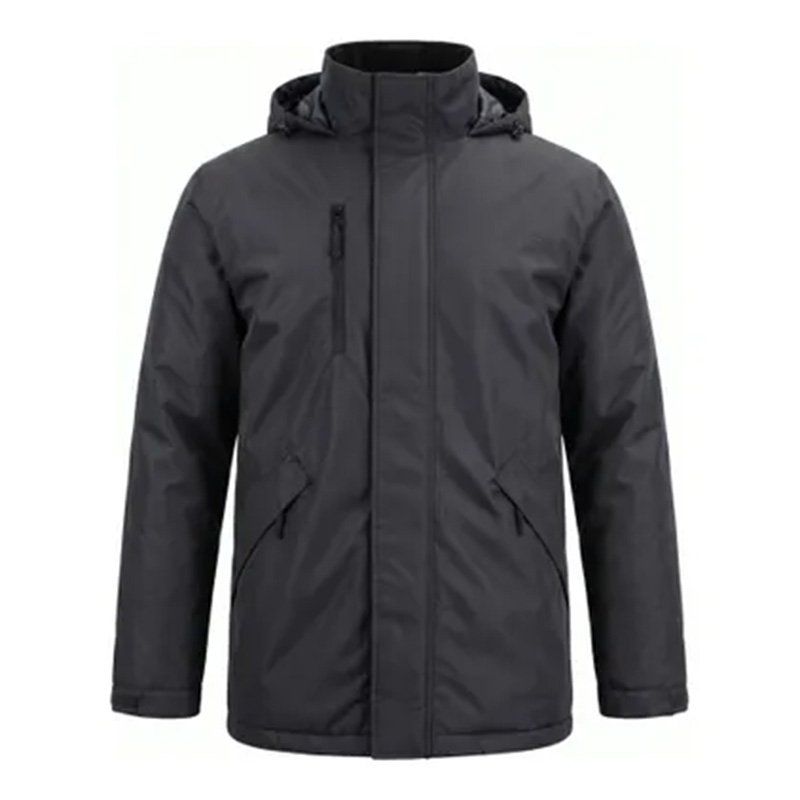parka impermeable cortavientos zodiac gris