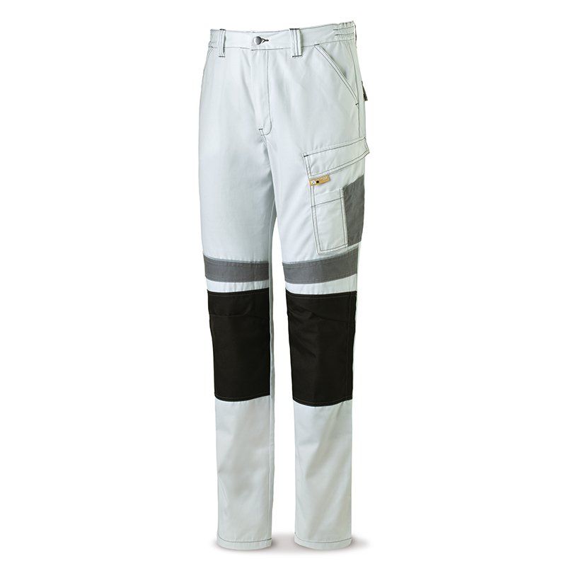 pantalon canvas 588pcaaz blanco gris