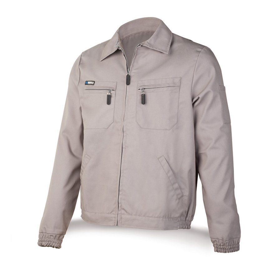 chaqueta laboral top line 488cttopgr gris