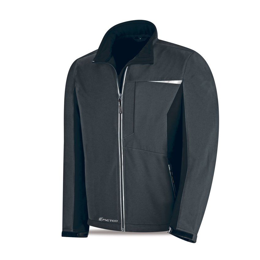 cazadora softshell grafito