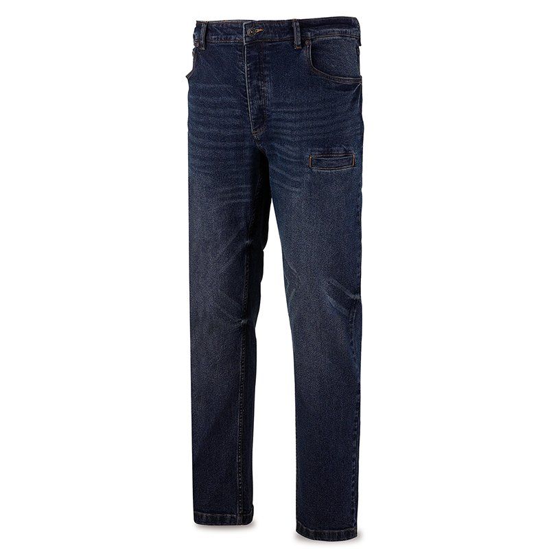 pantalon stretch vaquero laboral 588pvsam azul marino