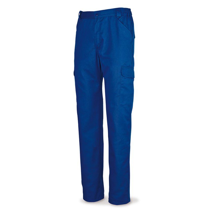 pantalon multibolsillos basic line 388pam azulina