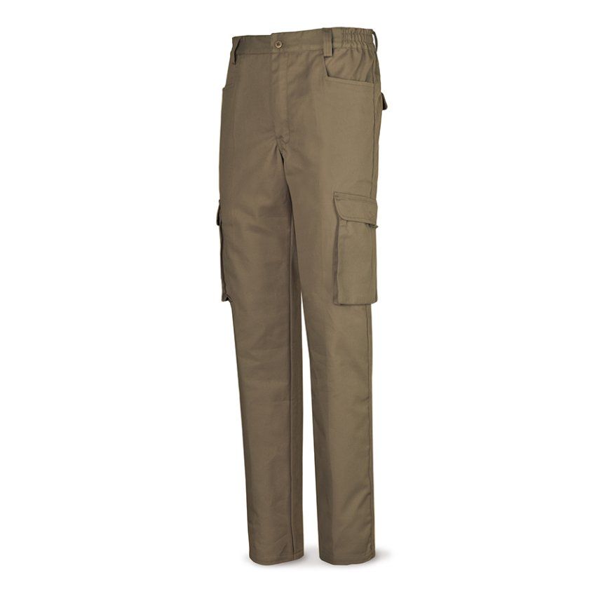 pantalon trabajo multibolsillos 488 pttop beige