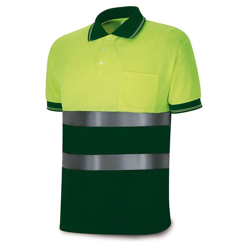 polo alta visibilidad prisma 1288pavxcrnfa amarillo verde