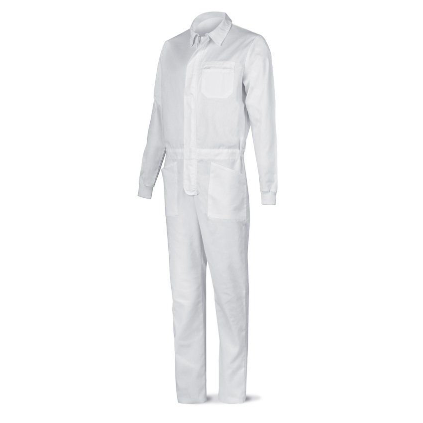 buzo de trabajo basicline 388bt blanco 200g