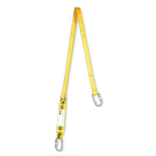 cinta absorbedor mosquetones acero seguridad