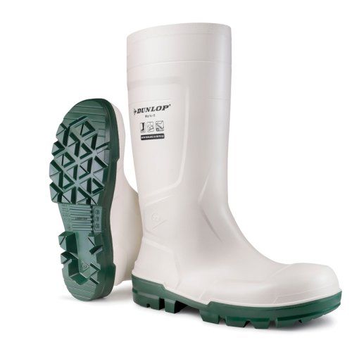 bota agua blanca seguridad pvc cana alta nb1jb01bl