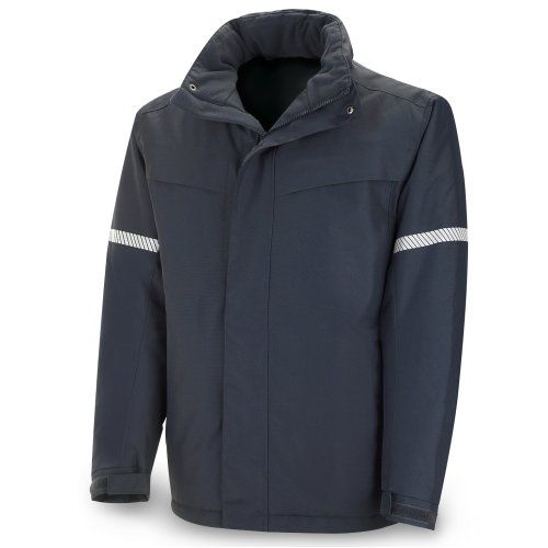 parka impermeable levante azul marino