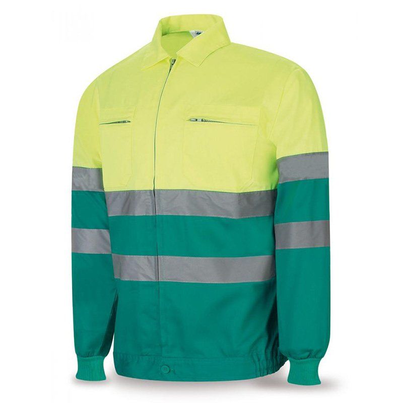 chaqueta alta visibilidad nexo amarillo av verde