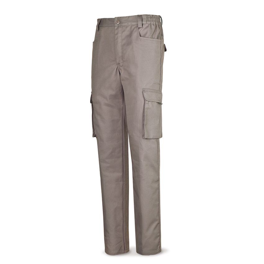 pantalon trabajo multibolsillos 488 pttop gris