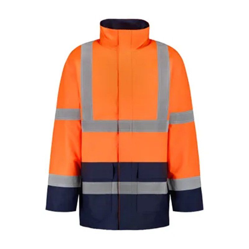 parka impermeable mercury hv naranja marino
