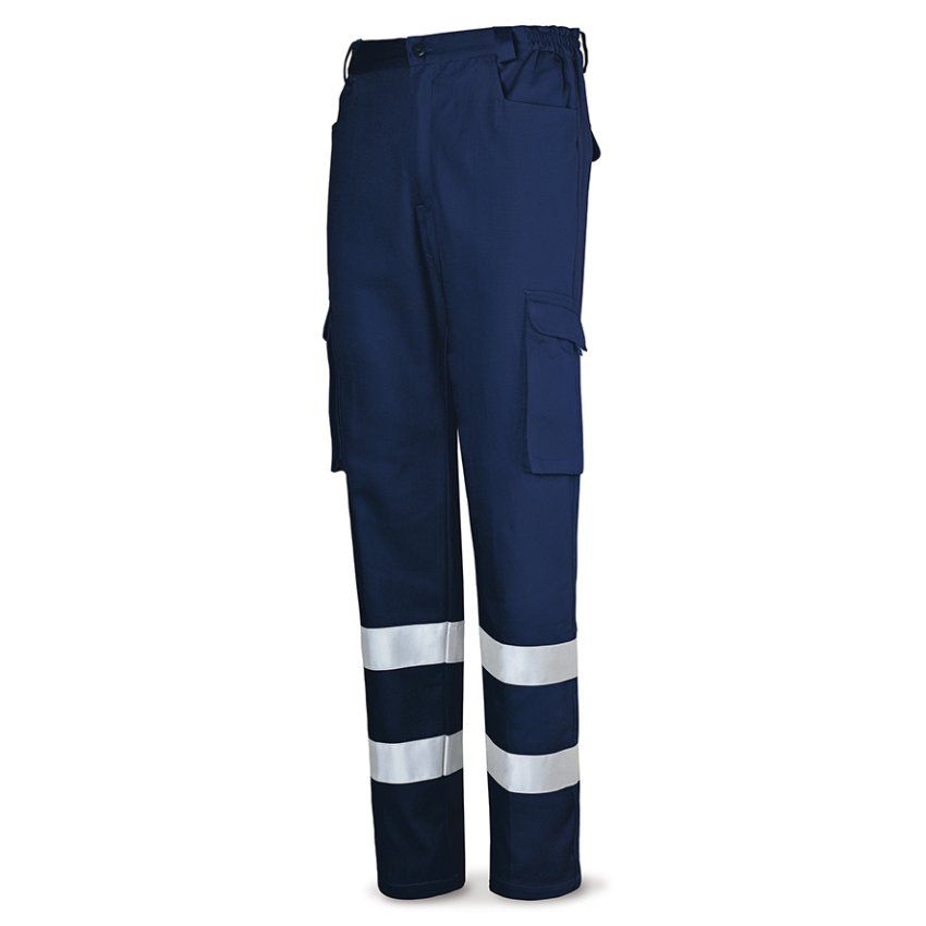 pantalon trabajo bandas reflectantes 488pcrtopam azul marino