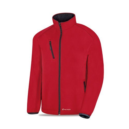 cazadora softshell cuarzo roja 320g