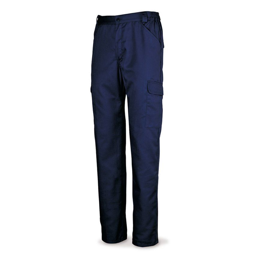 pantalon multibolsillos basic line 388pam azul marino