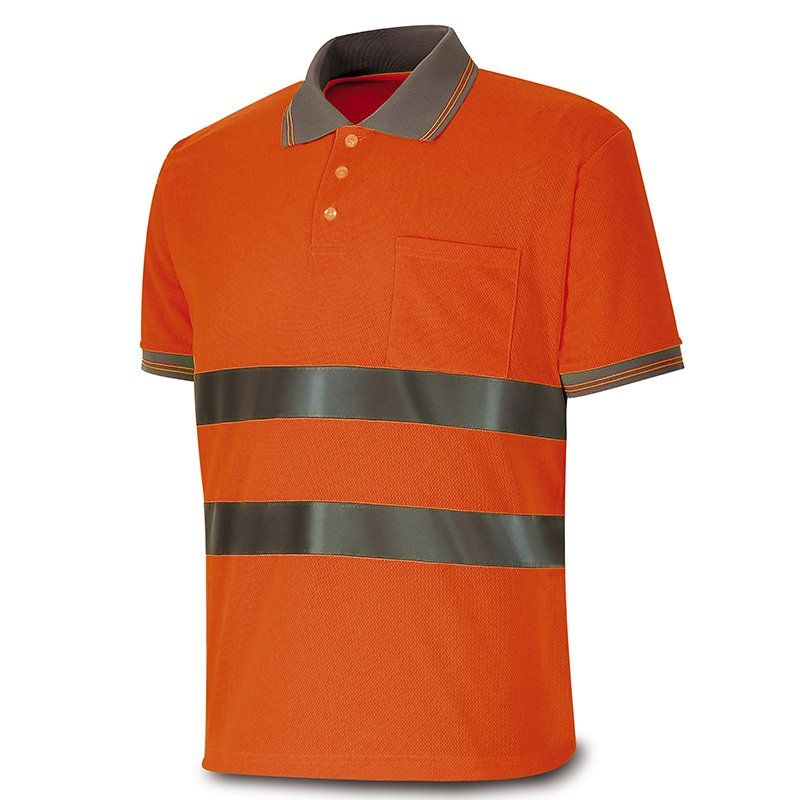 polo alta visibilidad radiux 1288pavmcrnf naranja av