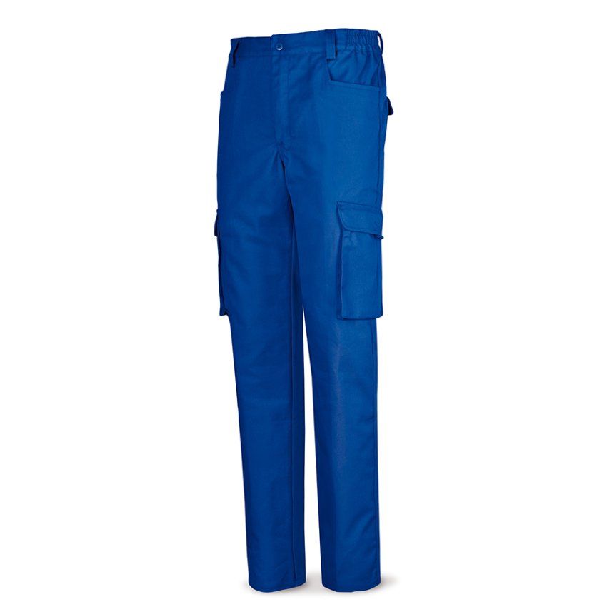pantalon laboral multibolsillos 488ptopam azulina