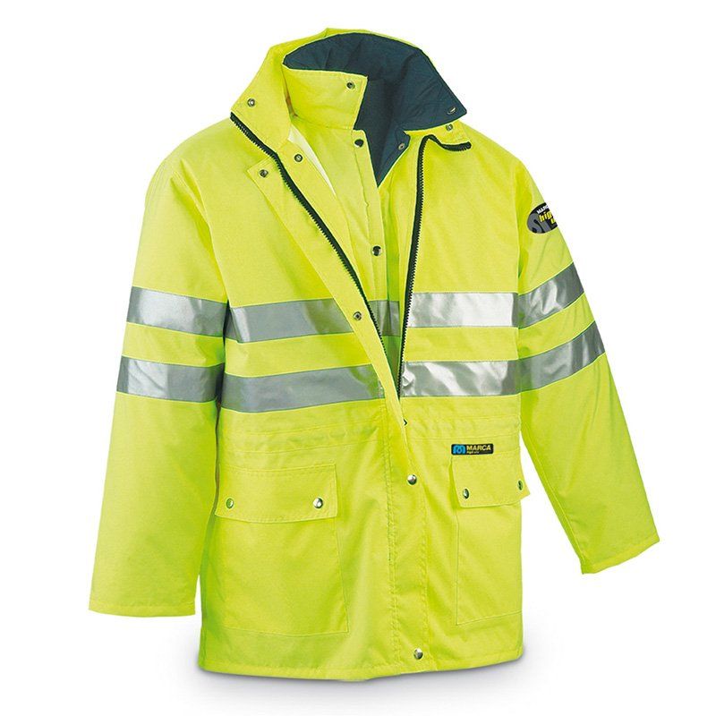 parka alta visibilidad laser 288pkfyf amarillo