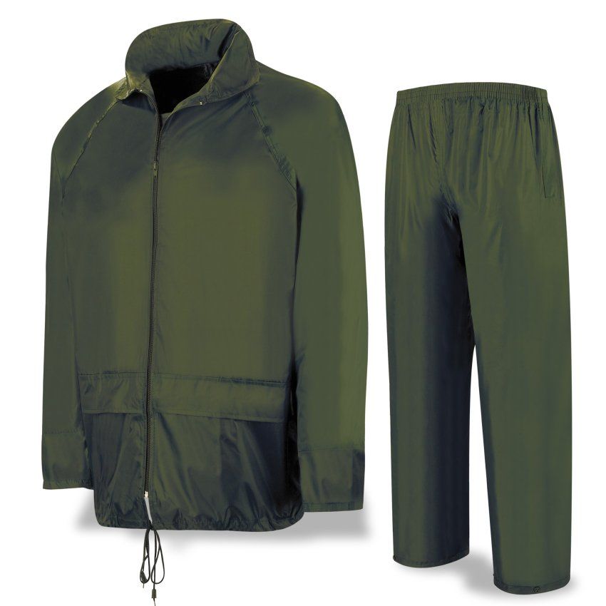 Traje de agua tipo INGENIERO Poliéster:PVC Verde