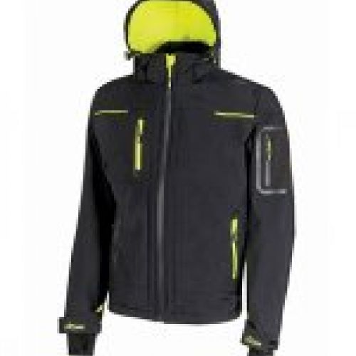 Chaqueta space colore black carbon