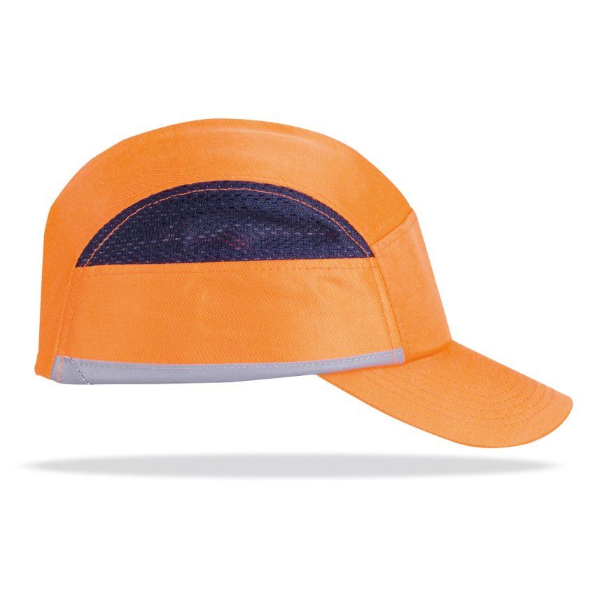 gorra antigolpes bumper pro fluor naranja av