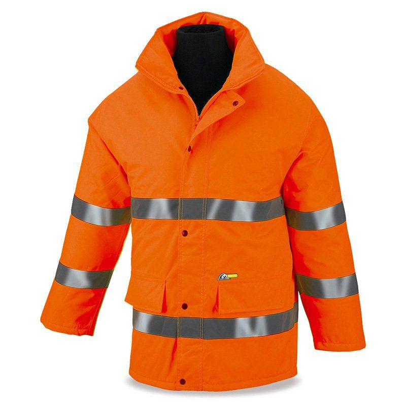 parka alta visibilidad naranja silex 288pfnenf dsl vestuario