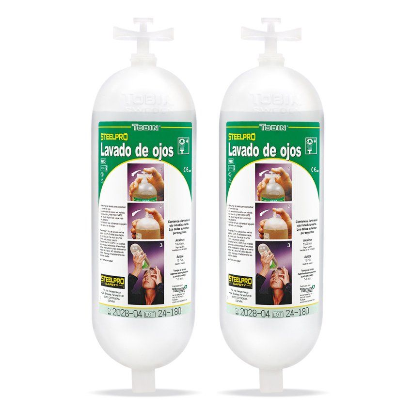 repuesto lavaojos tobin eyewash 1 litro pack 2