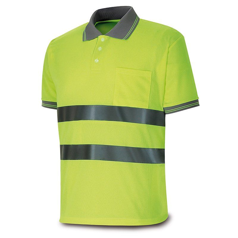 polo alta visibilidad radiux 1288pavmcrnf amarillo av