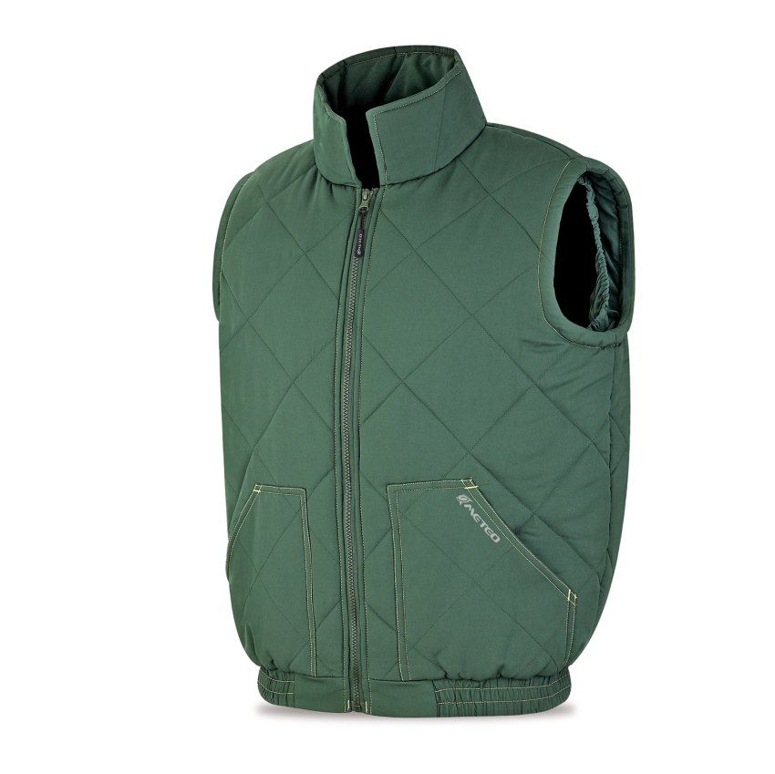 chaleco balder verde acolchado 350g
