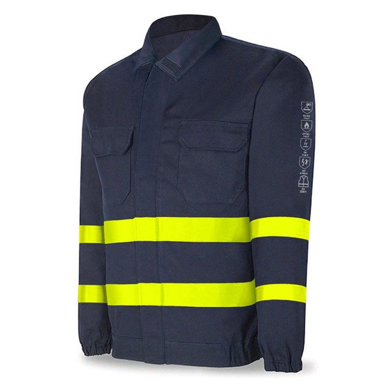 chaqueta ignifuga antiestatica alta visibilidad