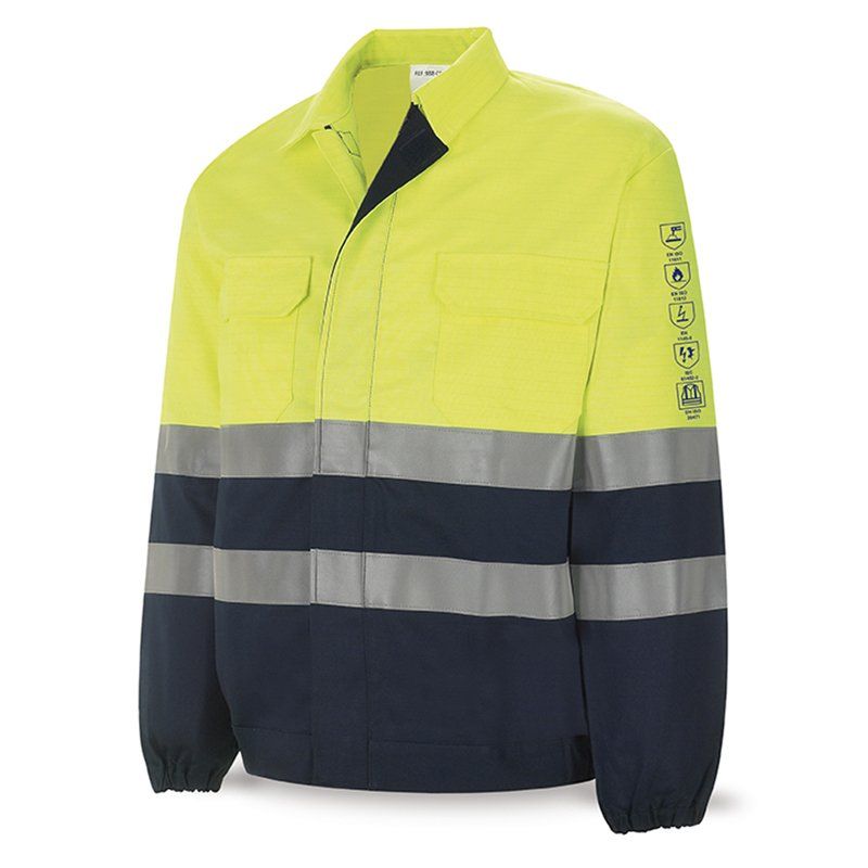 chaqueta ignifuga antiestatica alta visibilidad 988CFYICYFA