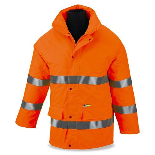 parka alta visibilidad naranja silex 288pfnenf dsl vestuario