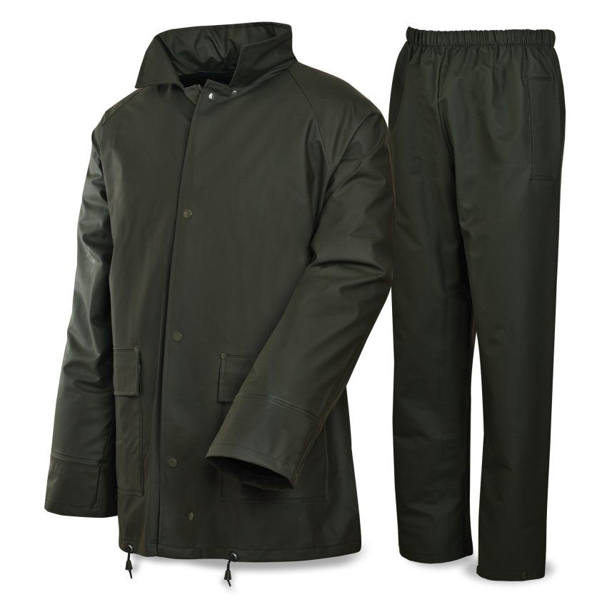 traje agua pu pvc pes verde 300g