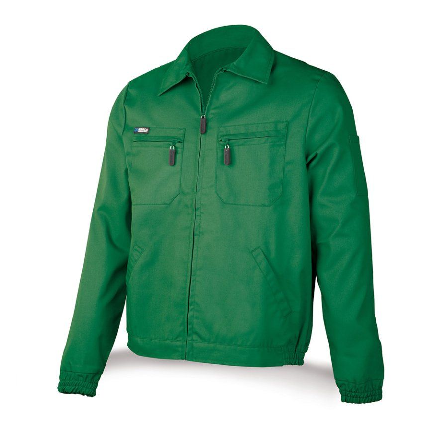 chaqueta laboral top line 488cttopve verde