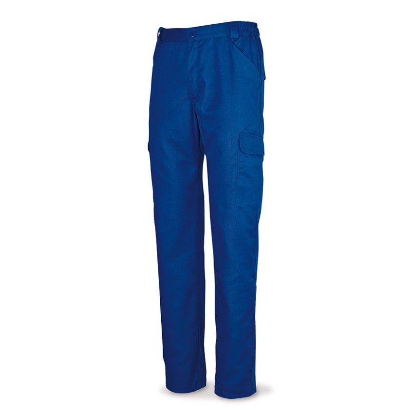 pantalon laboral multibolsillos 388peam azulina