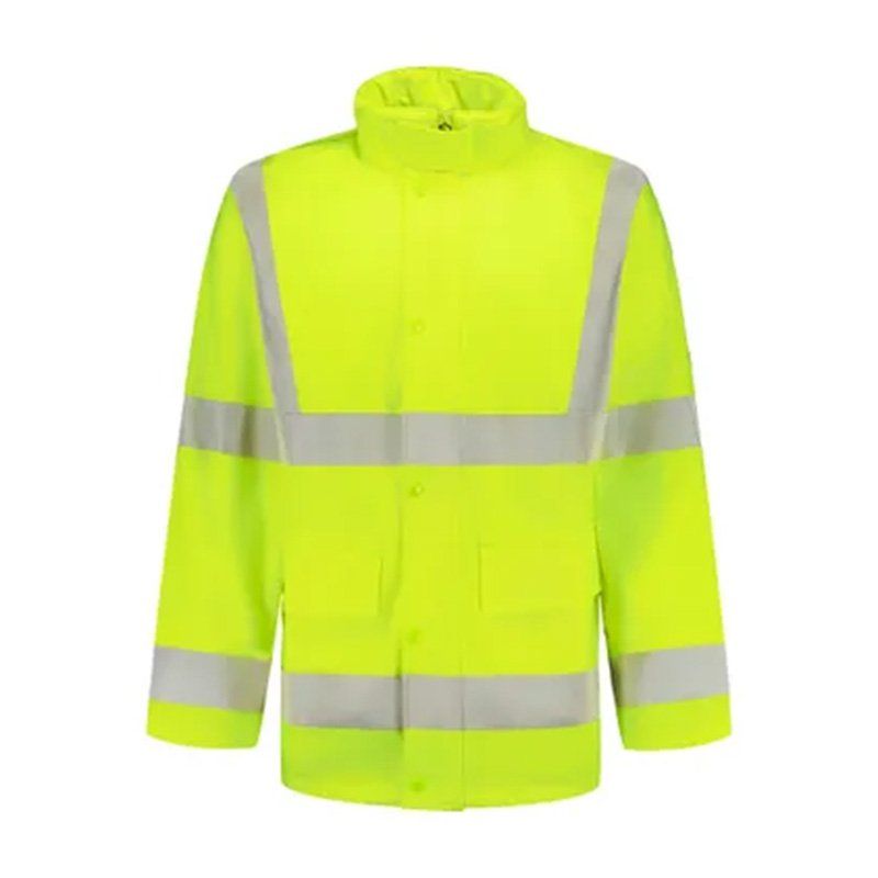 cazadora lluvia alta visibilidad octopus jacket hv amarillo