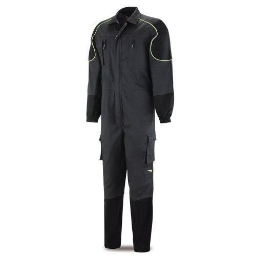 buzo de trabajo proseries stretch 588bps gris negro 245g