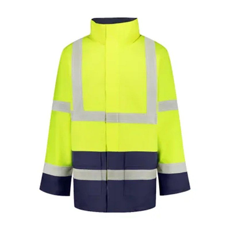 parka impermeable mercury hv amarillo marino