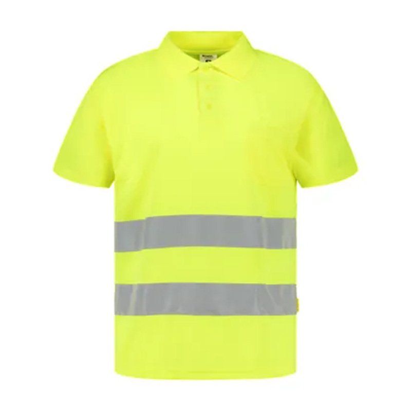 cliff hv polo ss yellow
