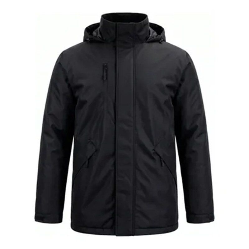 parka impermeable cortavientos zodiac negro