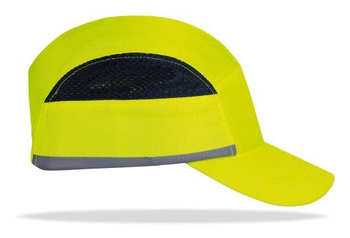 gorra antigolpes bumper pro fluor amarilla av