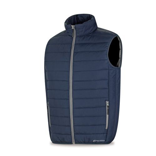 chaleco tipo plumas loki azul marino en14058