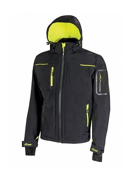 Chaqueta space colore black carbon