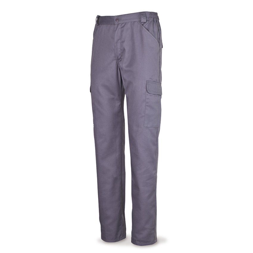 pantalon laboral multibolsillos 388peam gris