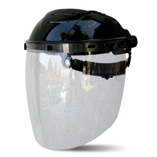 visor facial policarbonato 225mm rocket
