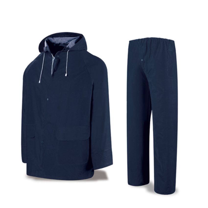 traje agua pvc azul marino 400gr