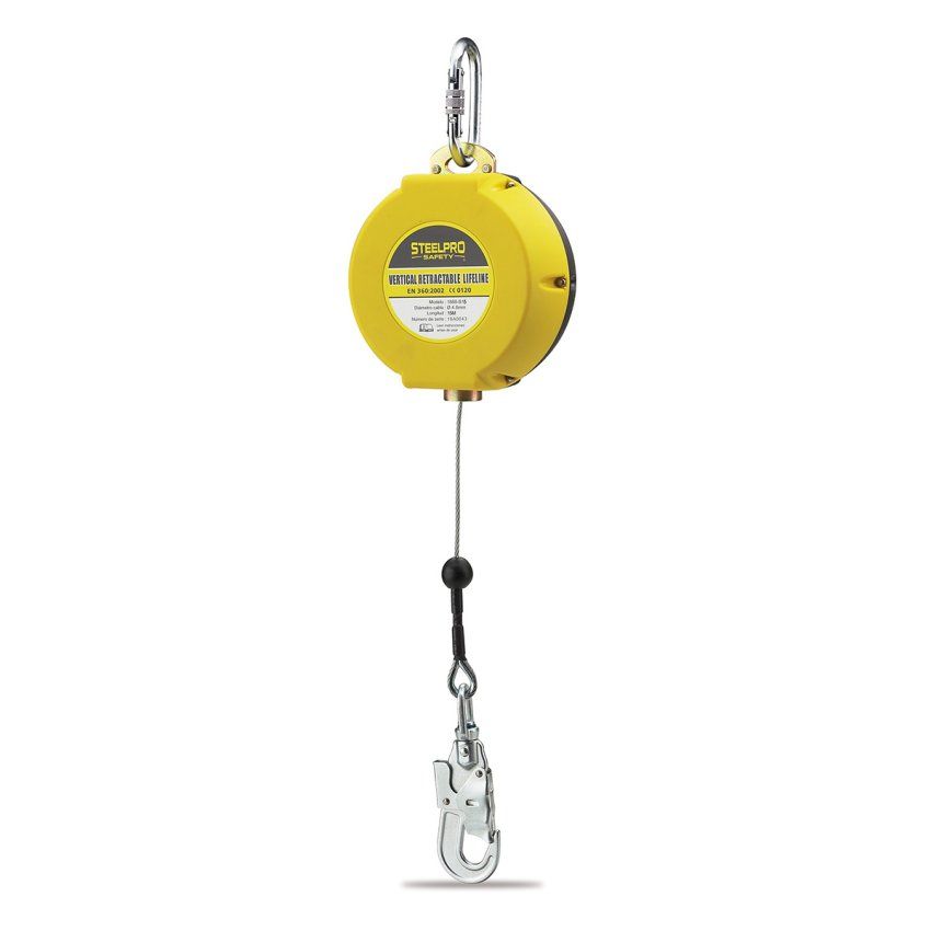 dispositivo anticaidas retractil 15m cable